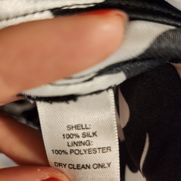 Silk strapless top - Picture 2 of 4